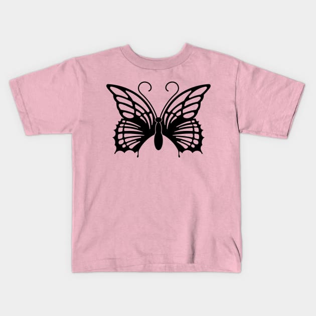 Butterflies Beauty Kids T-Shirt by My Artsam